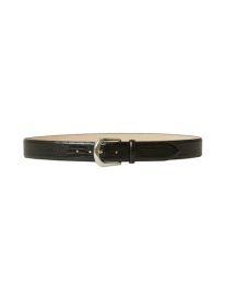 Kennedy Croc Embossed Leather Belt