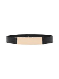 Maxi Buckle Leather Belt