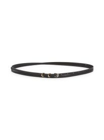 Voyou Leather Double Wrap Belt
