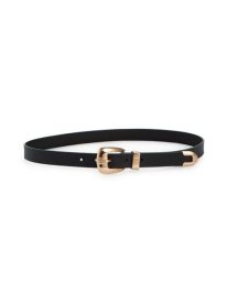 Etched Buckle Belt