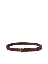 Leather belt