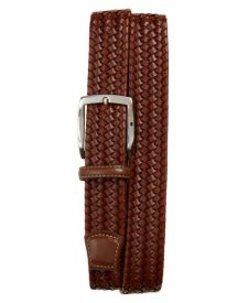 Woven Leather Belt