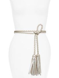 Fringe Soga Leather Belt
