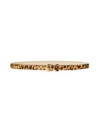 Kennedy Mini Genuine Calf Hair Belt