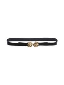 Star Buckle Leather Belt