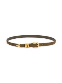 Triple Keeper Suede Belt