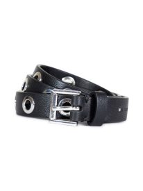 Eyelet Leather Belt