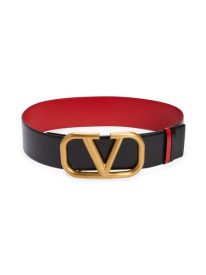 VLOGO Reversible Leather Belt