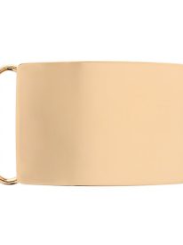 30mm 24K Gold Over Brass Compression Belt Buckle