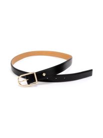 stitched feather edge belt