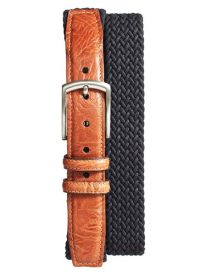 Braided Stretch Cotton Belt