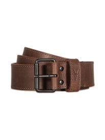 Stitched Edge Leather Belt