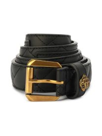 Micro Quilt Leather Belt