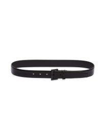YSL Monogram Leather Belt
