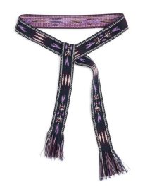 Etka Jacquard Fringe Belt