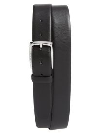 Celie Saffiano Leather Belt