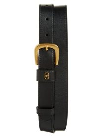 VLOGO Leather Belt