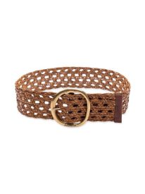 Woven Leather Belt