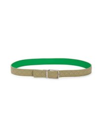 Intrecciato Weave Reversible Belt
