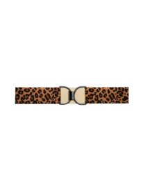 Wild Thing & Matte Black Clasp Stretch Belt