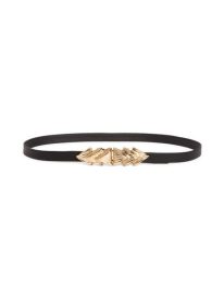 Three Shells Leather Belt