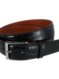 Chance 35mm Mock Mini-African Alligator Embossed Italian Leather Belt
