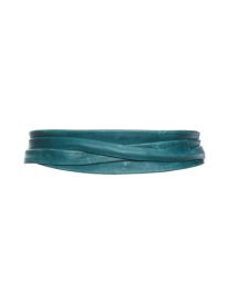 Midi Leather Wrap Belt