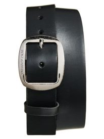 Washed Leather Belt