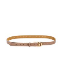 Infinity Leather Belt