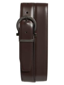 Gancio Reversible Leather Belt