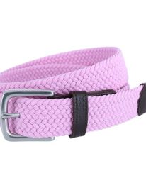 Riverside Big and Tall Solid Stretch Weave Belt