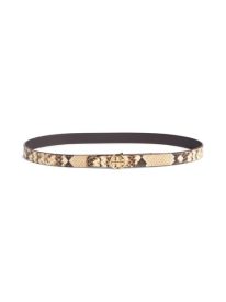 Miller Snakeskin Embossed Belt