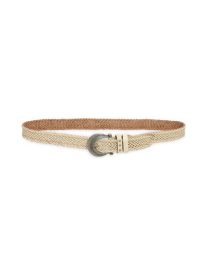 We the Free Brix Woven Leather Belt