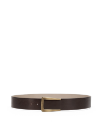 Leather belt