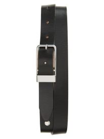 Corey Slim Leather Belt
