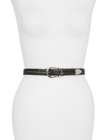 Woven Leather Belt