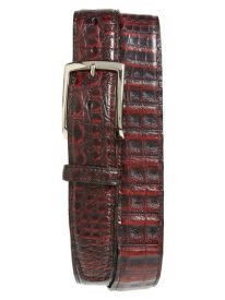 Caiman Leather Belt