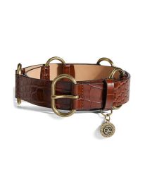 Croc Embossed Link Belt