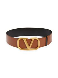 VLOGO Reversible Leather Belt