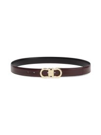 Gancio Buckle Leather Belt