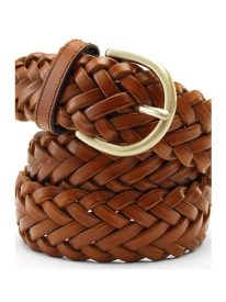 Leather Braided Belt