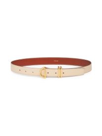 Crescent Leather Belt