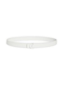 CL Monogram Buckle Leather Belt
