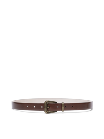 Vachetta belt with monili