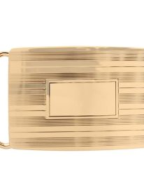 30mm Gold Plated Compression Belt Buckle