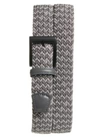 Braided Chevron Stretch Belt