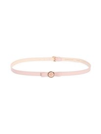 La Medusa Bow Leather Belt