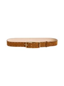 Rebound Studded Suede Belt