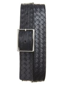 Intrecciato Leather Belt