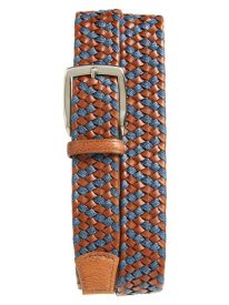 Braided Leather & Linen Belt